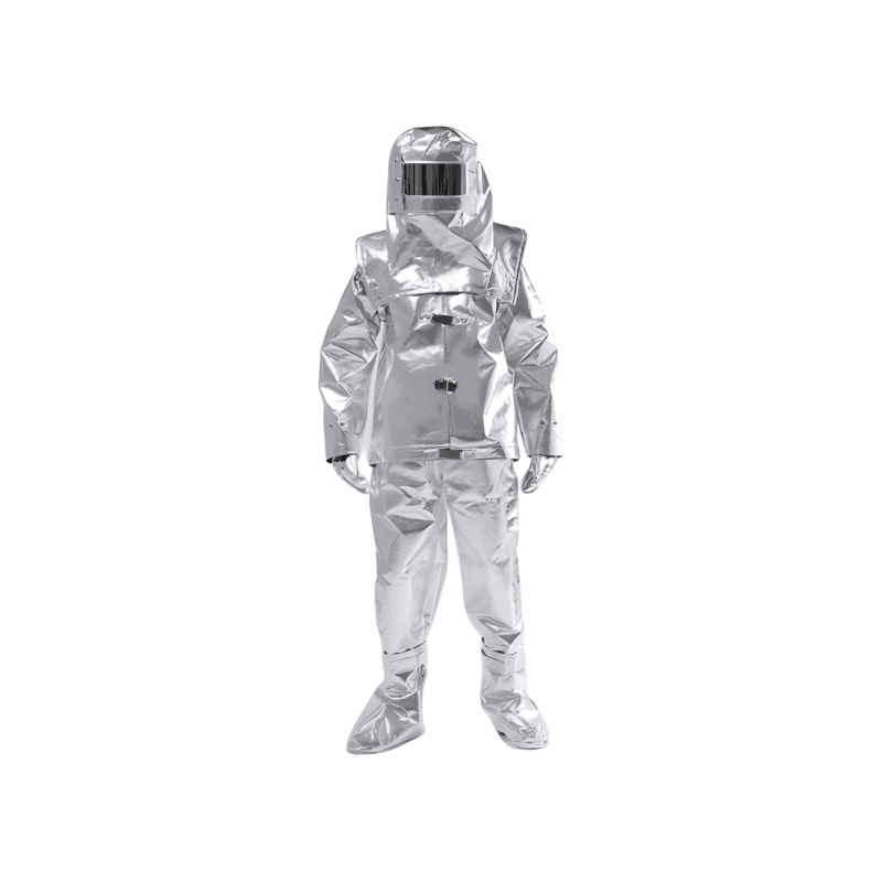 GW-50000 Aluminum Foil Composite High-Temperature Resistant Insulation Suit (Split Type)