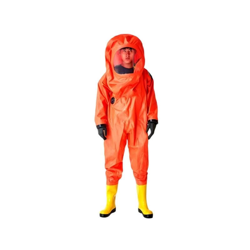 GW-8000 Fully Enclosed Heavy-Duty Chemical Protective Suit (One-Piece)